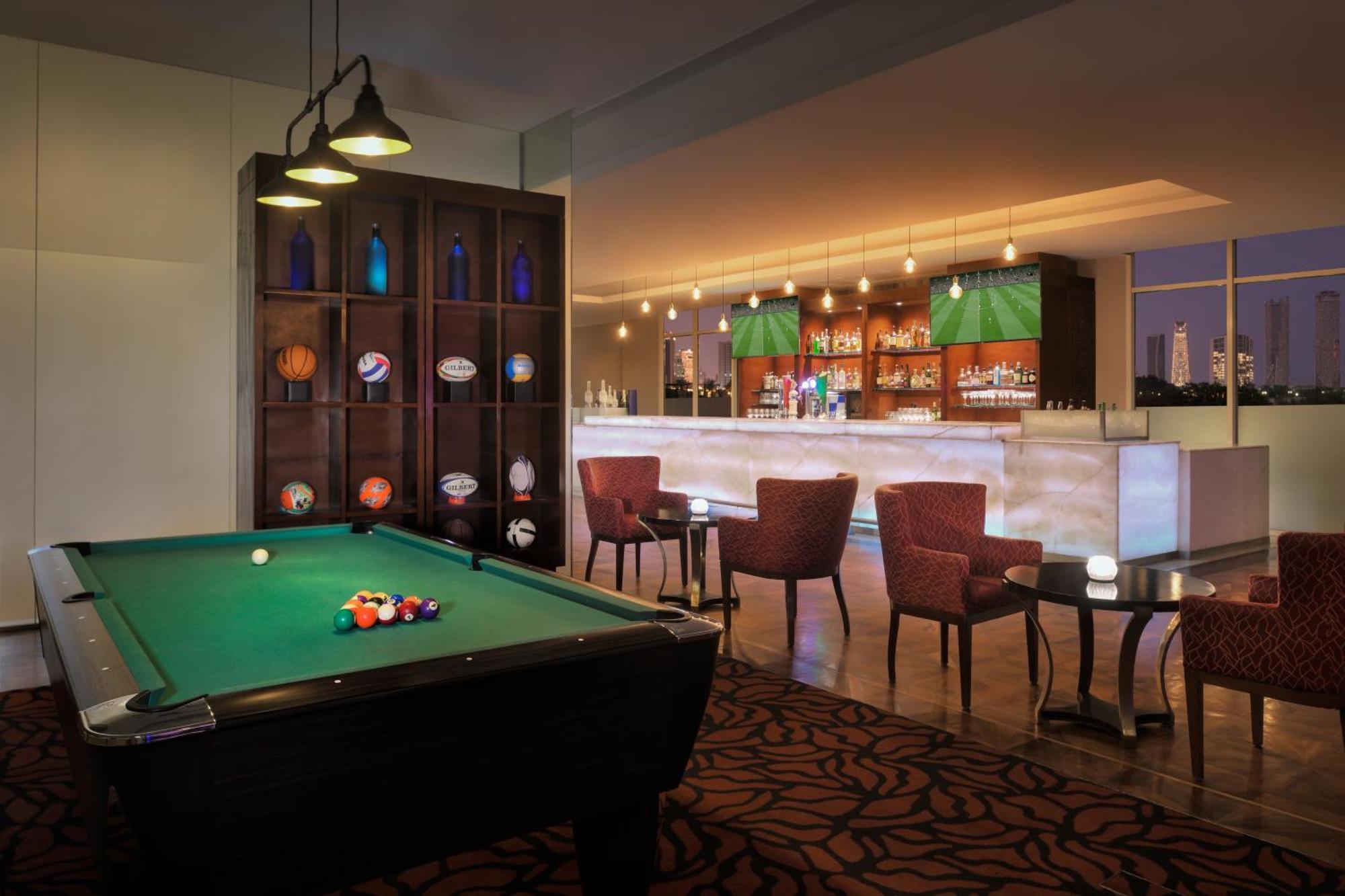 Grand Hyatt Doha Hotel & Villas Exteriér fotografie The Sports Bar